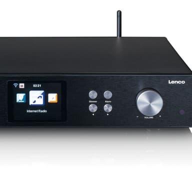 Lenco DIR-250 Internet Radio, Musta