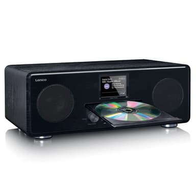 Lenco DAR-061 DAB Radio, Musta
