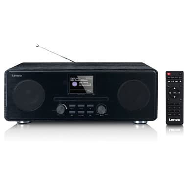Lenco DAR-061 DAB Radio, Musta