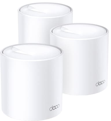 TP-Link Deco X60 V3.2 mesh WiFi 6 reititin (3 kpl)