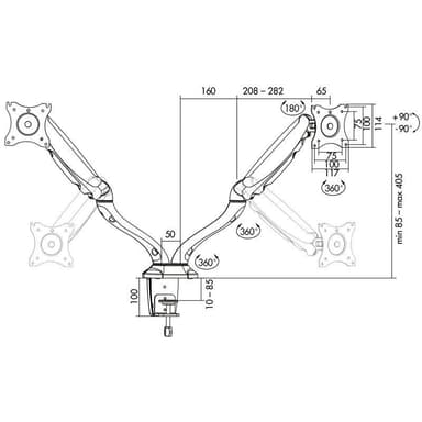 LOGILINK 49130234 Monitor arm