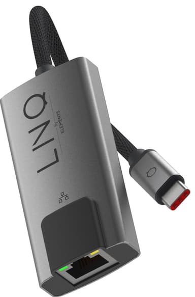 LinQ 2.5Gbe Ethernet USB-C sovitin