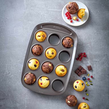 Muffinssimuoto x12st tarttumaton epäsymmetria