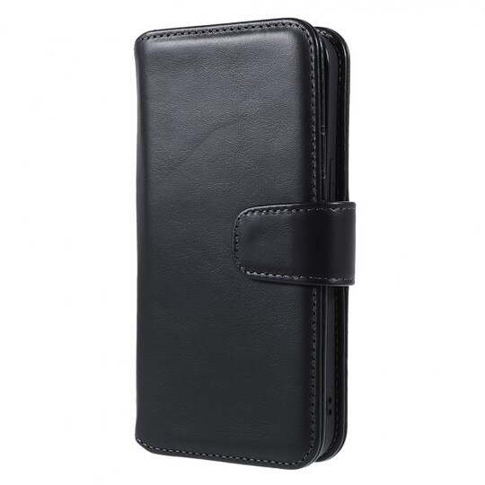 Nordic Covers iPhone 13 Mini Kotelo Essential Leather Raven Black