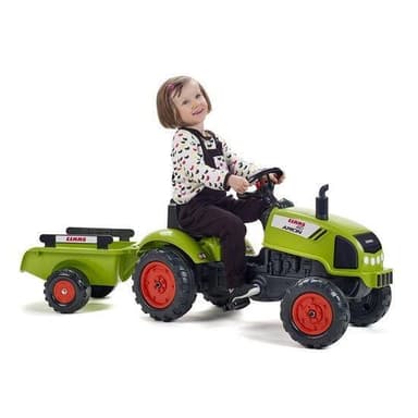 Falk Traktori peräkärryllä FALK Claas