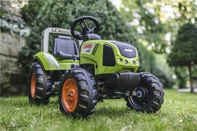Falk Traktori peräkärryllä FALK Claas