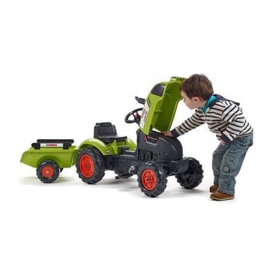 Falk Traktori peräkärryllä FALK Claas