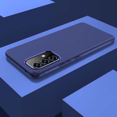 SKALO Samsung A53 5G Twill TPU kuori - - Sininen