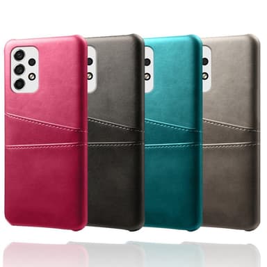 SKALO Samsung A53 5G PU-nahkainen Korttikotelo - Ruskea