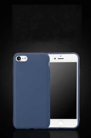 SKALO iPhone 7/8 Ultraohut TPU-kuori - Turkoosi