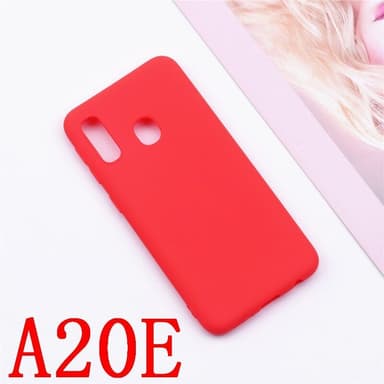 SKALO Samsung A20e Ultraohut TPU-kuori - Musta