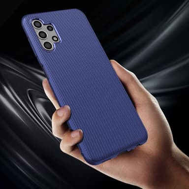 SKALO Samsung A13 4G Twill TPU kuori - - Sininen