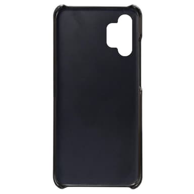 SKALO Samsung A13 4G PU-nahkainen Korttikotelo - Musta