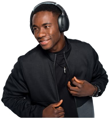 Skullcandy Crusher Evo langattomat around-ear kuulokkeet (musta)