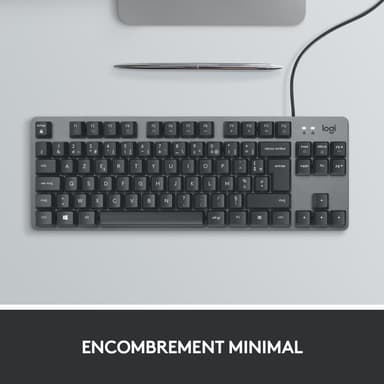Logitech K835 TKL näppäimistö (grafiitti)