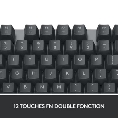 Logitech K835 TKL näppäimistö (grafiitti)