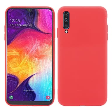 SKALO Samsung A70 Ultraohut TPU-kuori - Musta