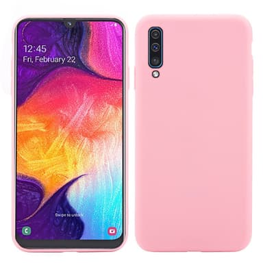SKALO Samsung A70 Ultraohut TPU-kuori - Musta