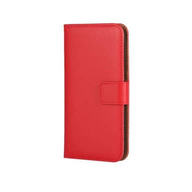 SKALO iPhone 11 Pro Max Lompakkokotelo Aitoa nahkaa - Cerise