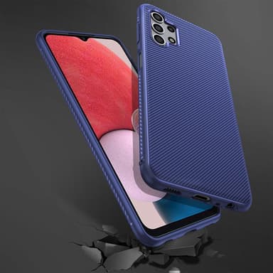 SKALO Samsung A13 4G Twill TPU kuori - - Sininen