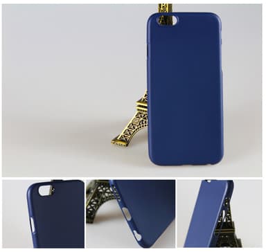 SKALO iPhone 7/8 Ultraohut TPU-kuori - Musta