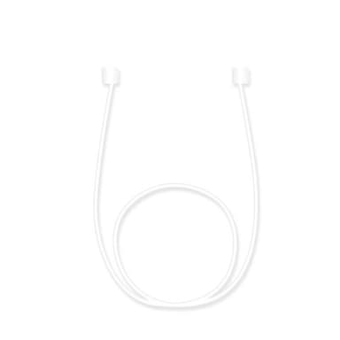 SKALO AirPods silikoni johto - Valkoinen