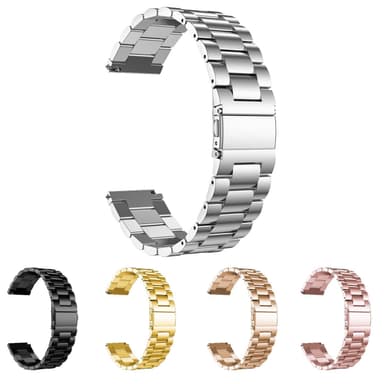 SKALO Teräsranneke Samsung Watch 4 Classic 46mm - Hopea