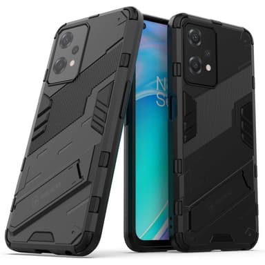 SKALO OnePlus Nord CE 2 Lite 5G Hybrid BIBERCAS Suojakuori - Musta