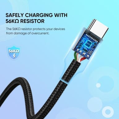 Ugreen USB C uros USB A urospuolinen lataus 3A 480Mbps 2m