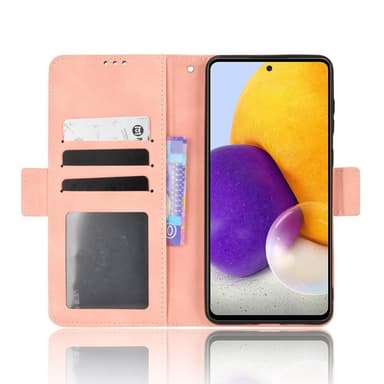 SKALO Samsung A53 5G 6-lokeroa Lompakkokotelo - Pinkki