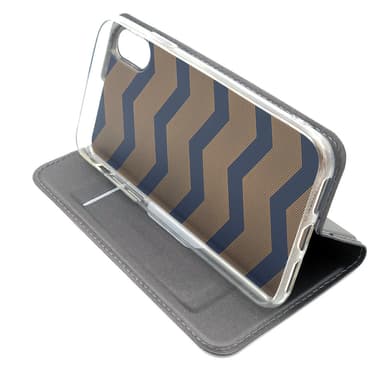 SKALO iPhone X/XS Lompakkokotelo Ultra-ohut muotoilu - Kulta