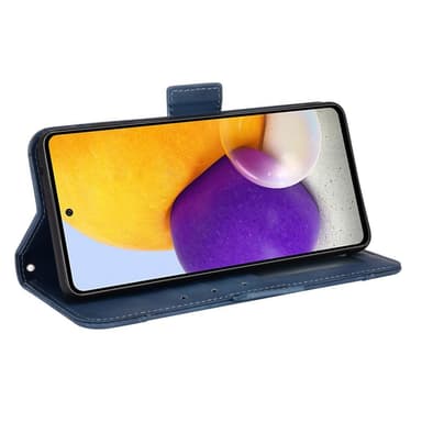 SKALO Samsung A53 5G 6-lokeroa Lompakkokotelo - Sininen