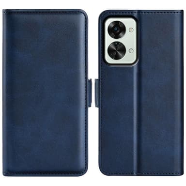 SKALO OnePlus Nord 2T 5G Premium Wallet Lompakkokotelo - Sininen