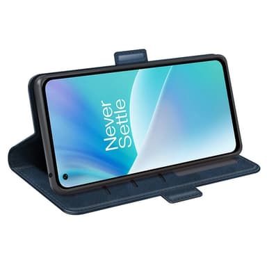 SKALO OnePlus Nord 2T 5G Premium Wallet Lompakkokotelo - Sininen
