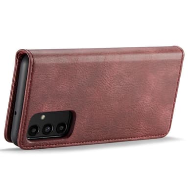 DG MING Samsung A13 4G 2-in-1 magneetti lompakkokotelo - Punainen