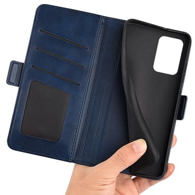 SKALO OnePlus Nord 2T 5G Premium Wallet Lompakkokotelo - Sininen