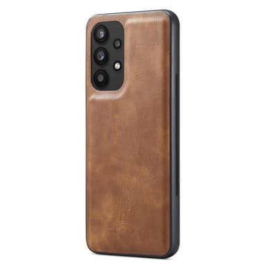 DG MING Samsung A33 5G 2-in-1 magneetti lompakkokotelo - Ruskea