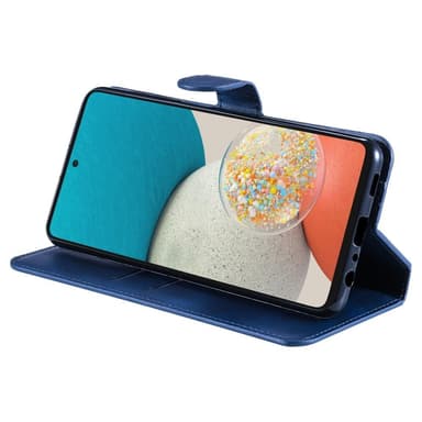SKALO Samsung A53 5G Classic Lompakkokotelo - Sininen