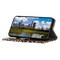 SKALO Samsung A52/A52s Leopardikuvioinen lompakkokotelo PU-nahasta.