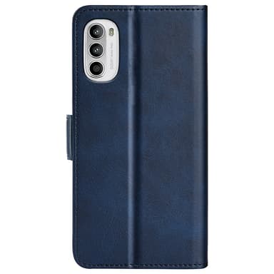 SKALO Motorola Moto G52 Premium Wallet Lompakkokotelo - Sininen