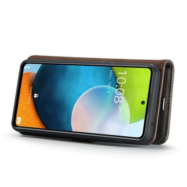 DG MING Samsung A53 5G 2-in-1 magneetti lompakkokotelo - Harmaa