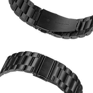 SKALO Teräsranneke Samsung Watch 3 41mm - Hopea