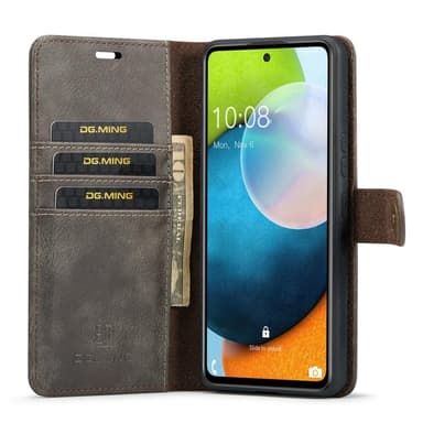 DG MING Samsung A53 5G 2-in-1 magneetti lompakkokotelo - Harmaa