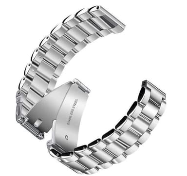 SKALO Teräsranneke Samsung Watch Active2 40mm - Hopea
