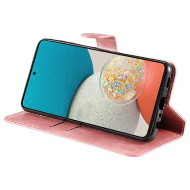 SKALO Samsung A53 5G Classic Lompakkokotelo - Pinkki