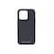 Njord by Elements iPhone 14 Pro Max Kuori Genuine Leather Case Musta