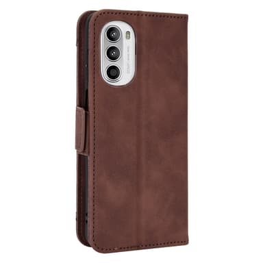 SKALO Motorola Moto G52 6-lokeroa Lompakkokotelo - Ruskea