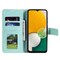 SKALO Samsung A13 4G Mandala lompakkokotelo - Turkoosi