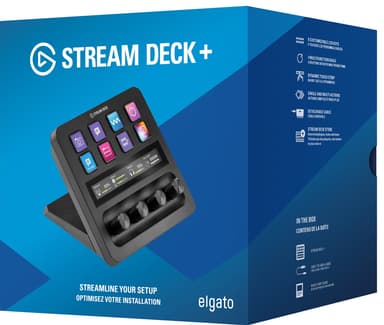 Elgato Stream Deck + ohjain