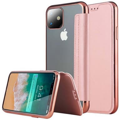 SKALO iPhone 11 Pro Max Lompakkokotelo TPU Ultra Ohut - Musta